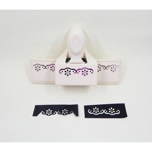 Martha Stewart Crafts Daisy Floral Lace Edge Border Punch Paper Craft